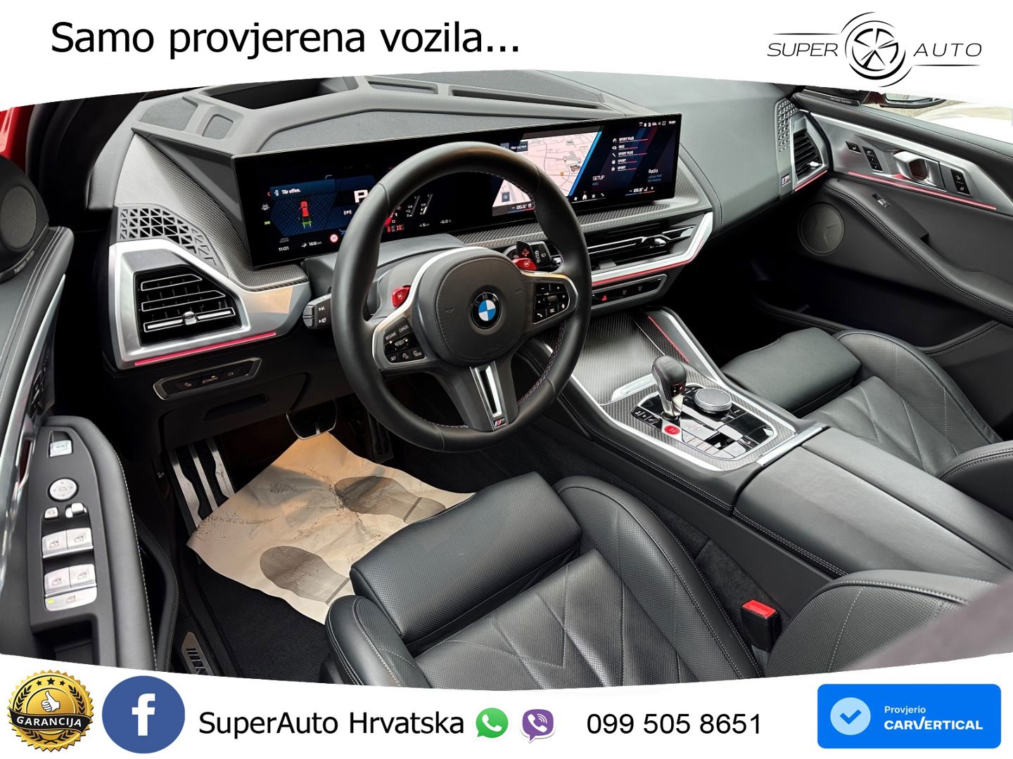 BMW XM 50e (476 KS) M xDrive M Steptronic LED+GR SJED+ACC