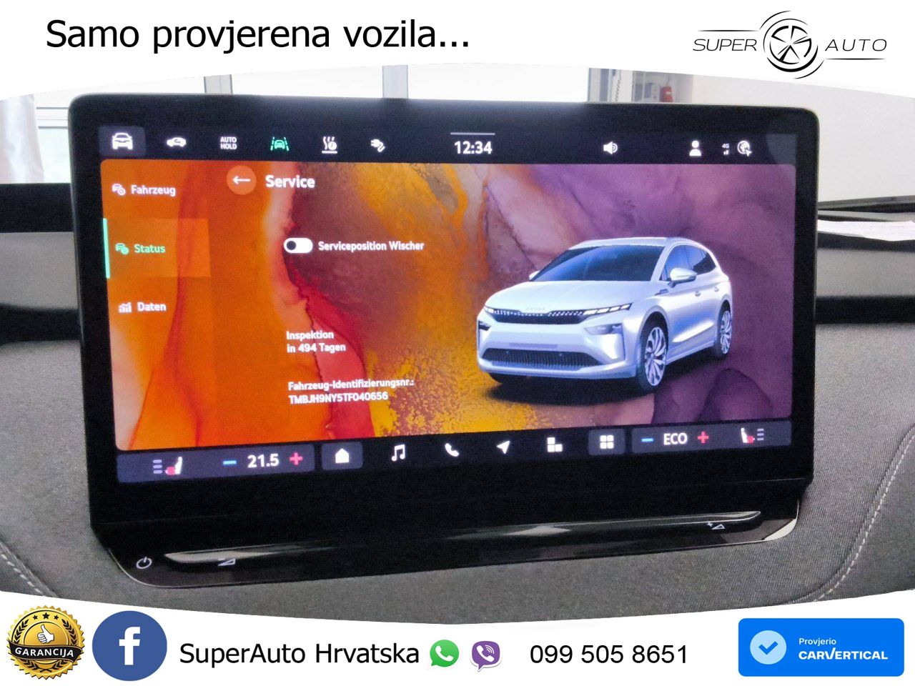 Škoda Enyaq 85 82 kWh (286 KS) LED+GR SJED+ACC
