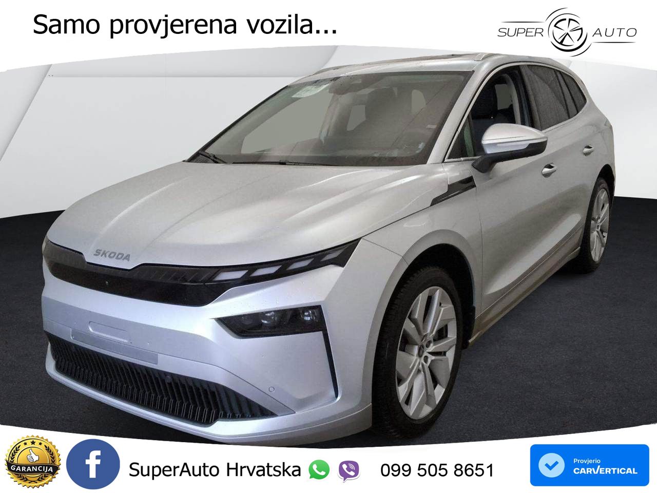 Škoda Enyaq 85 82 kWh (286 KS) LED+GR SJED+ACC