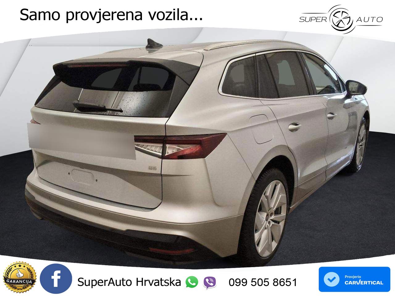 Škoda Enyaq 85 82 kWh (286 KS) LED+GR SJED+ACC