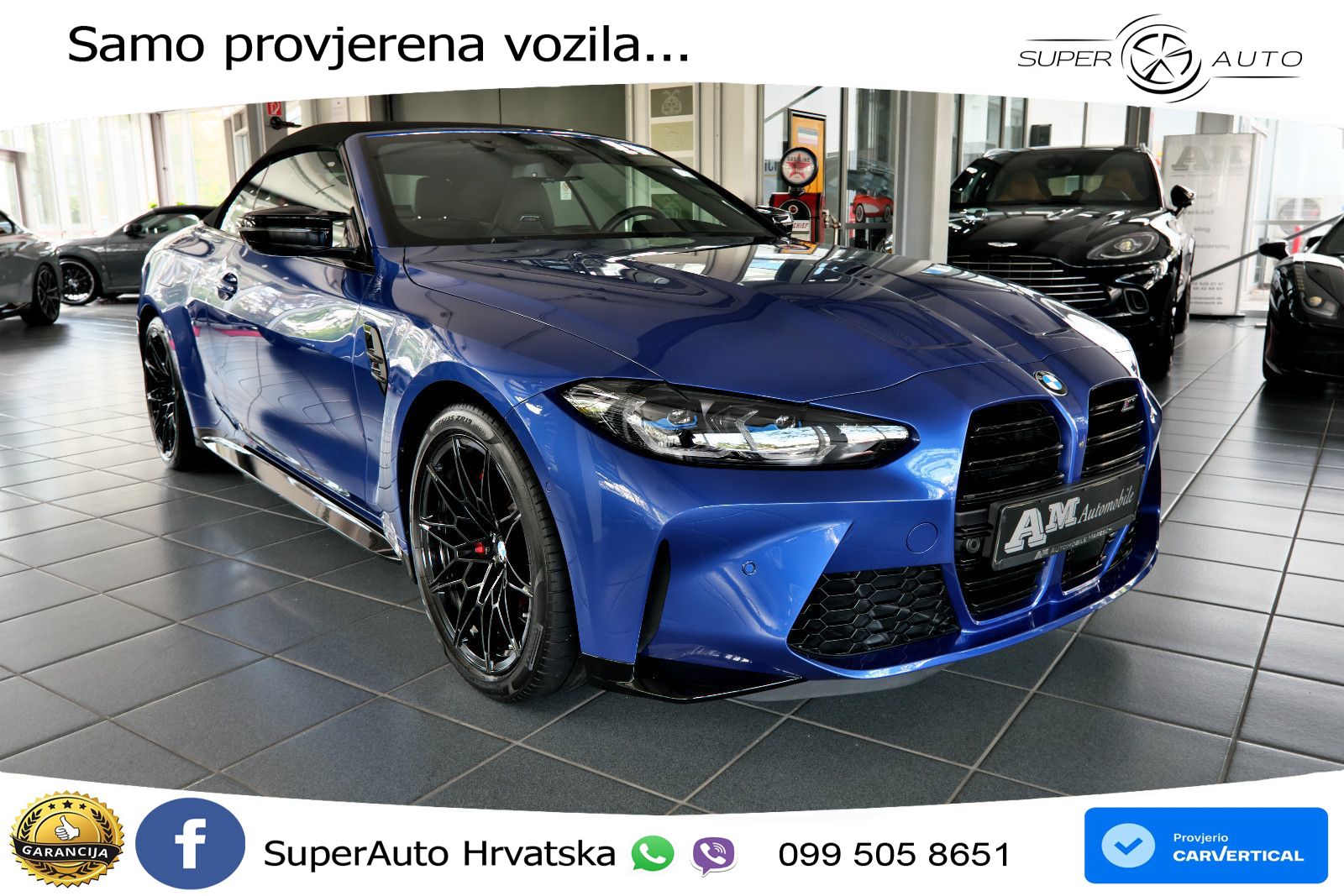 BMW M4 Convertible Competition 3.0 (510 KS) xDrive Steptronic LED+GR SJED+ACC