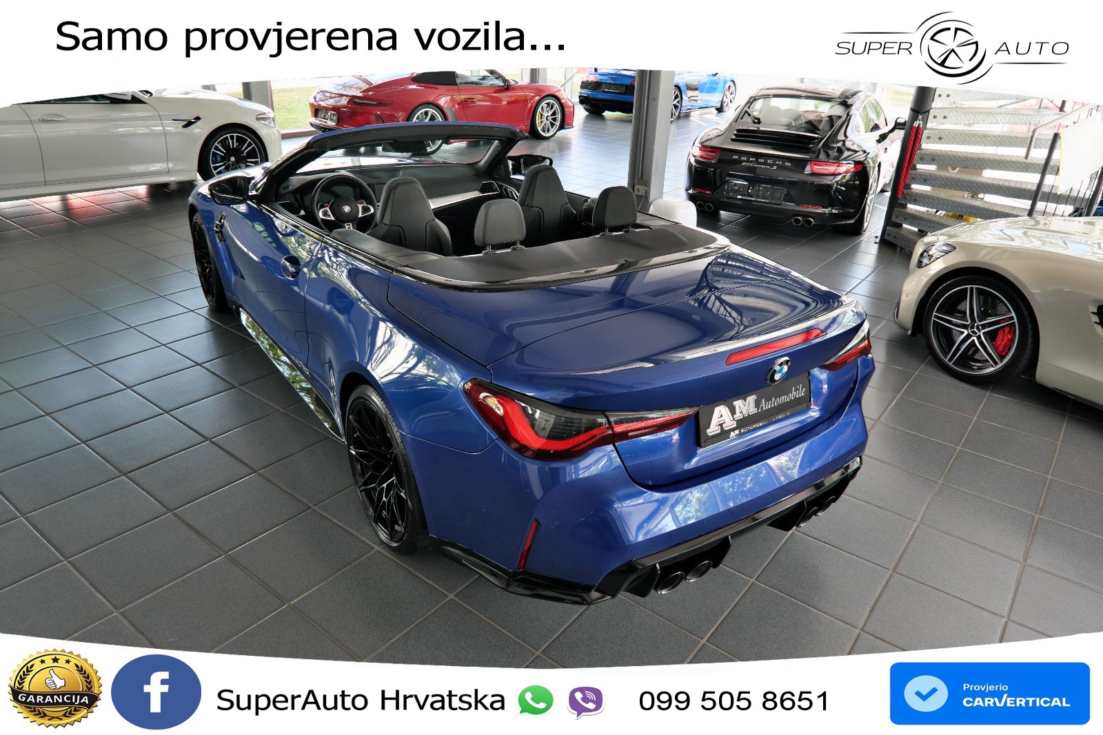 BMW M4 Convertible Competition 3.0 (510 KS) xDrive Steptronic LED+GR SJED+ACC