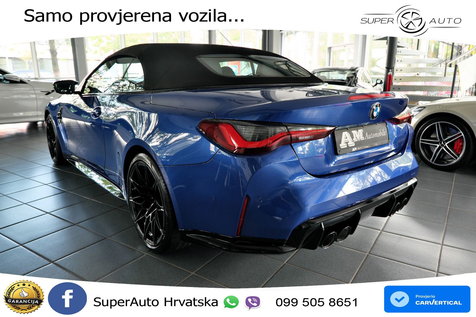 BMW M4 Convertible Competition 3.0 (510 KS) xDrive Steptronic LED+GR SJED+ACC