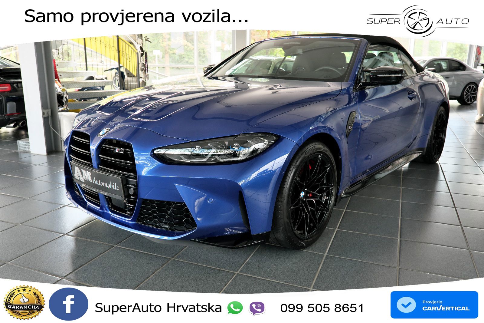 BMW M4 Convertible Competition 3.0 (510 KS) xDrive Steptronic LED+GR SJED+ACC