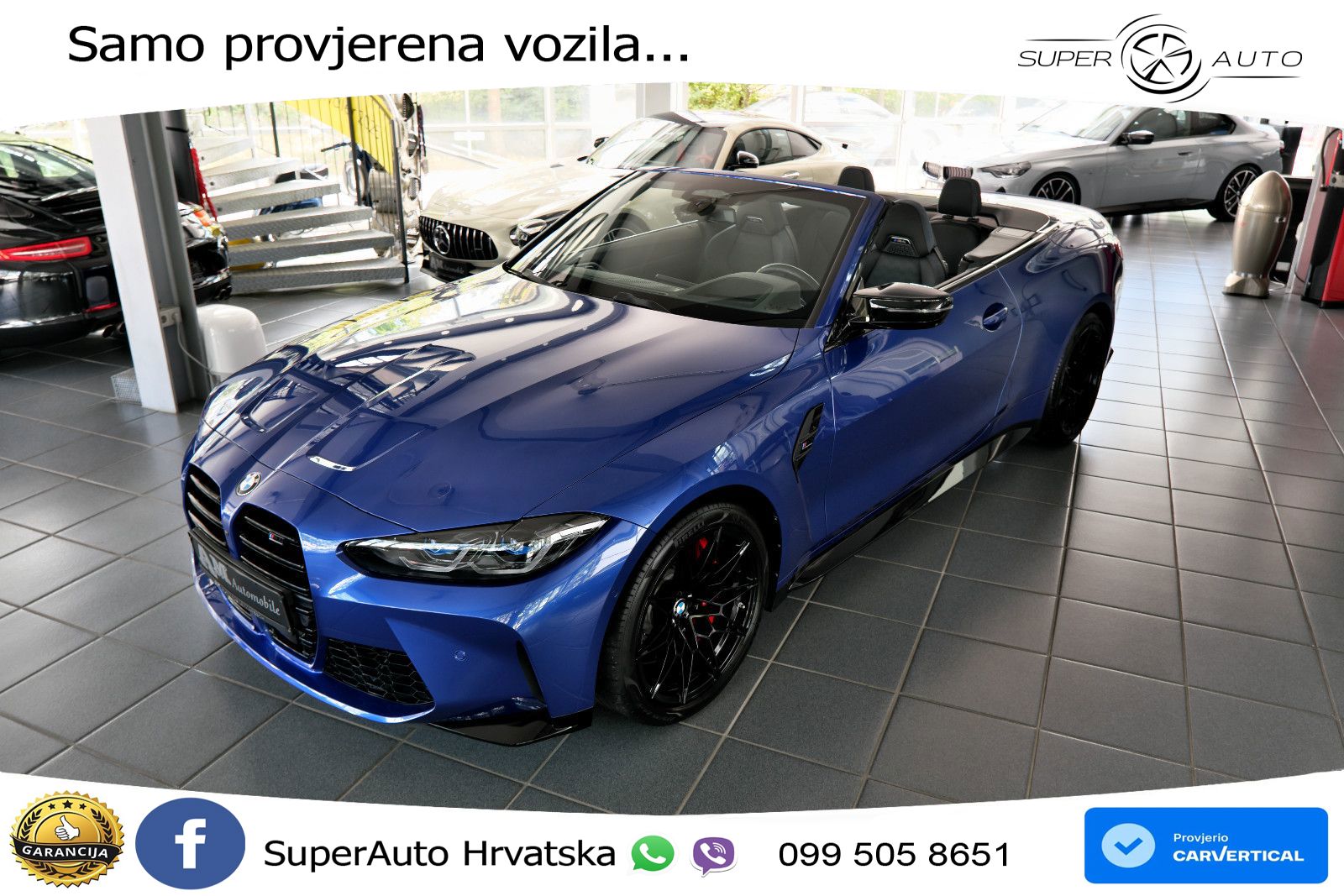 BMW M4 Convertible Competition 3.0 (510 KS) xDrive Steptronic LED+GR SJED+ACC