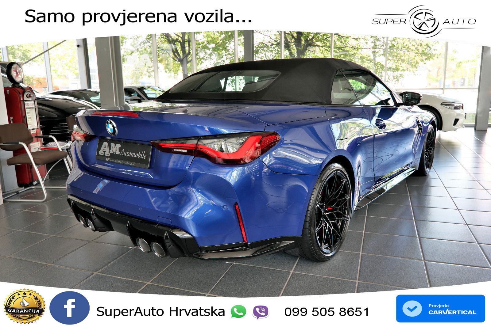BMW M4 Convertible Competition 3.0 (510 KS) xDrive Steptronic LED+GR SJED+ACC