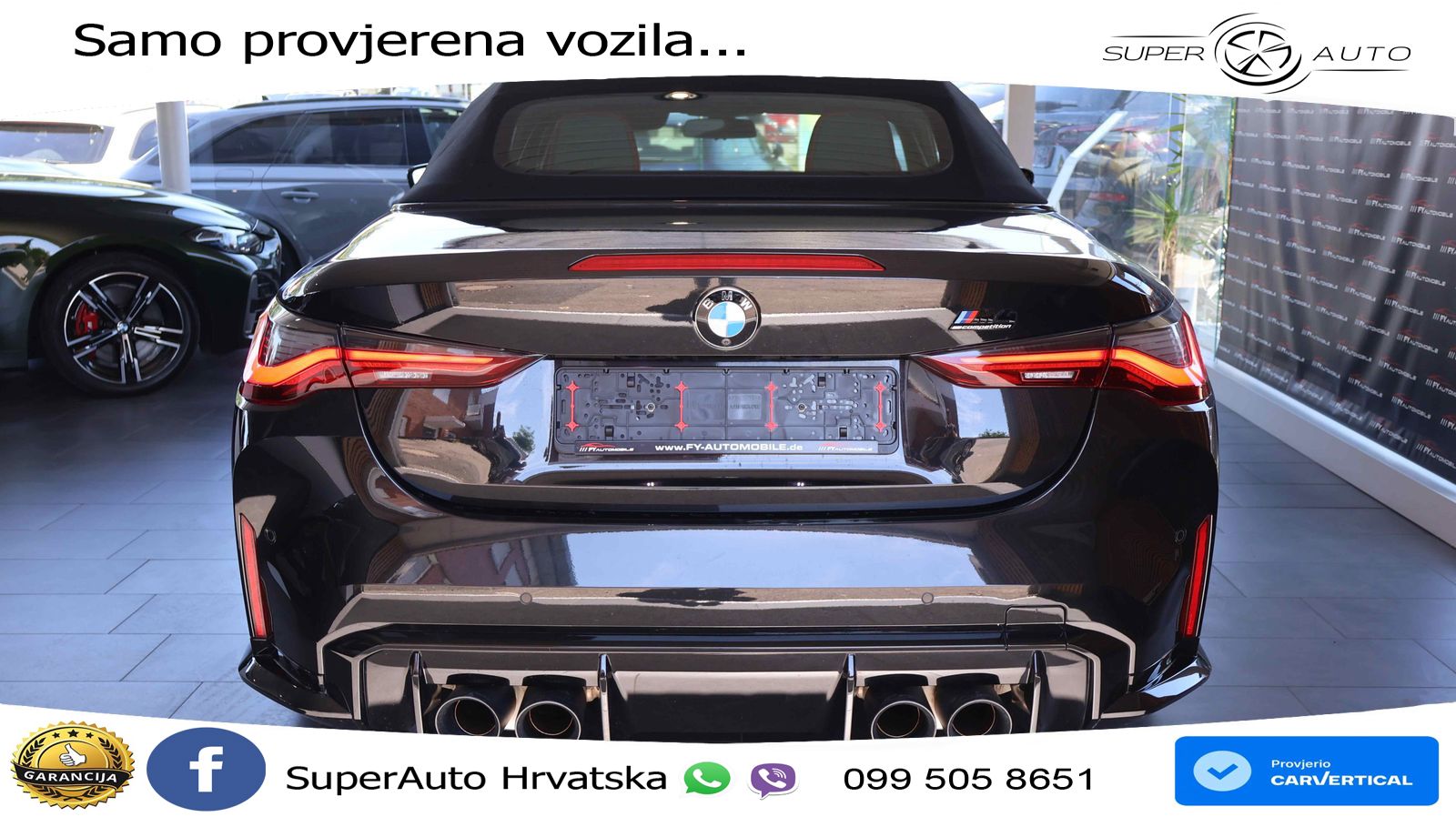 BMW M4 Convertible Competition 3.0 (510 KS) xDrive Steptronic LED+GR SJED+ACC