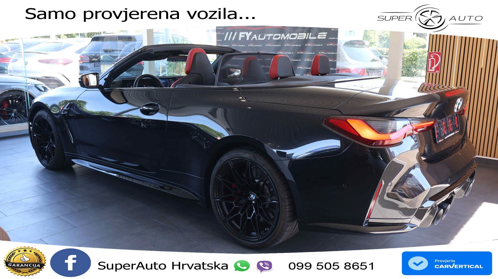 BMW M4 Convertible Competition 3.0 (510 KS) xDrive Steptronic LED+GR SJED+ACC