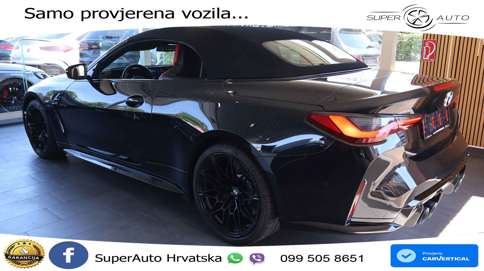 BMW M4 Convertible Competition 3.0 (510 KS) xDrive Steptronic LED+GR SJED+ACC