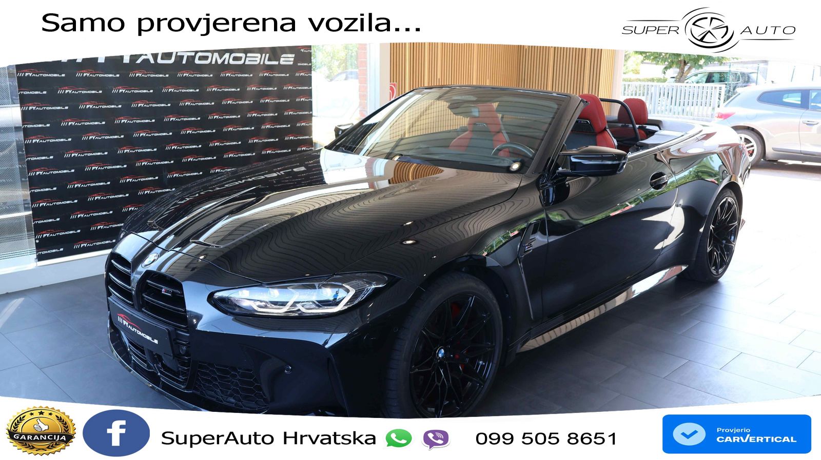BMW M4 Convertible Competition 3.0 (510 KS) xDrive Steptronic LED+GR SJED+ACC