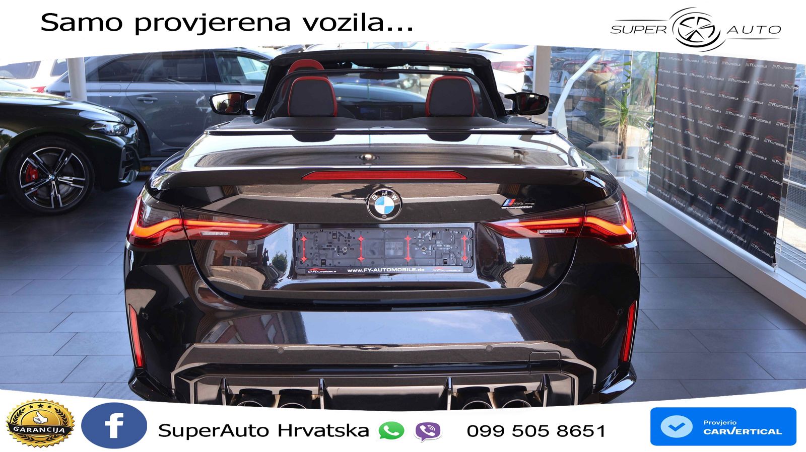 BMW M4 Convertible Competition 3.0 (510 KS) xDrive Steptronic LED+GR SJED+ACC