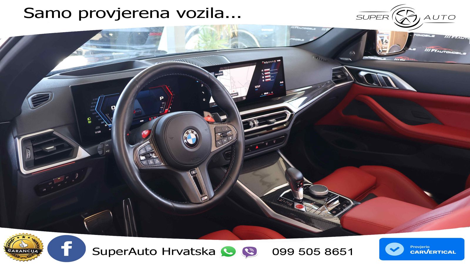 BMW M4 Convertible Competition 3.0 (510 KS) xDrive Steptronic LED+GR SJED+ACC