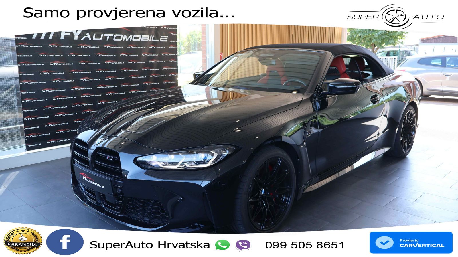 BMW M4 Convertible Competition 3.0 (510 KS) xDrive Steptronic LED+GR SJED+ACC