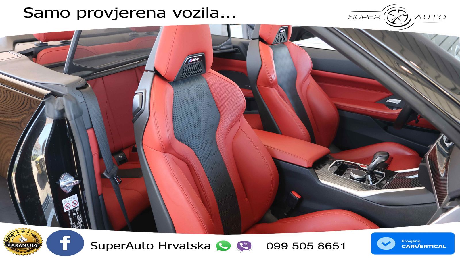 BMW M4 Convertible Competition 3.0 (510 KS) xDrive Steptronic LED+GR SJED+ACC