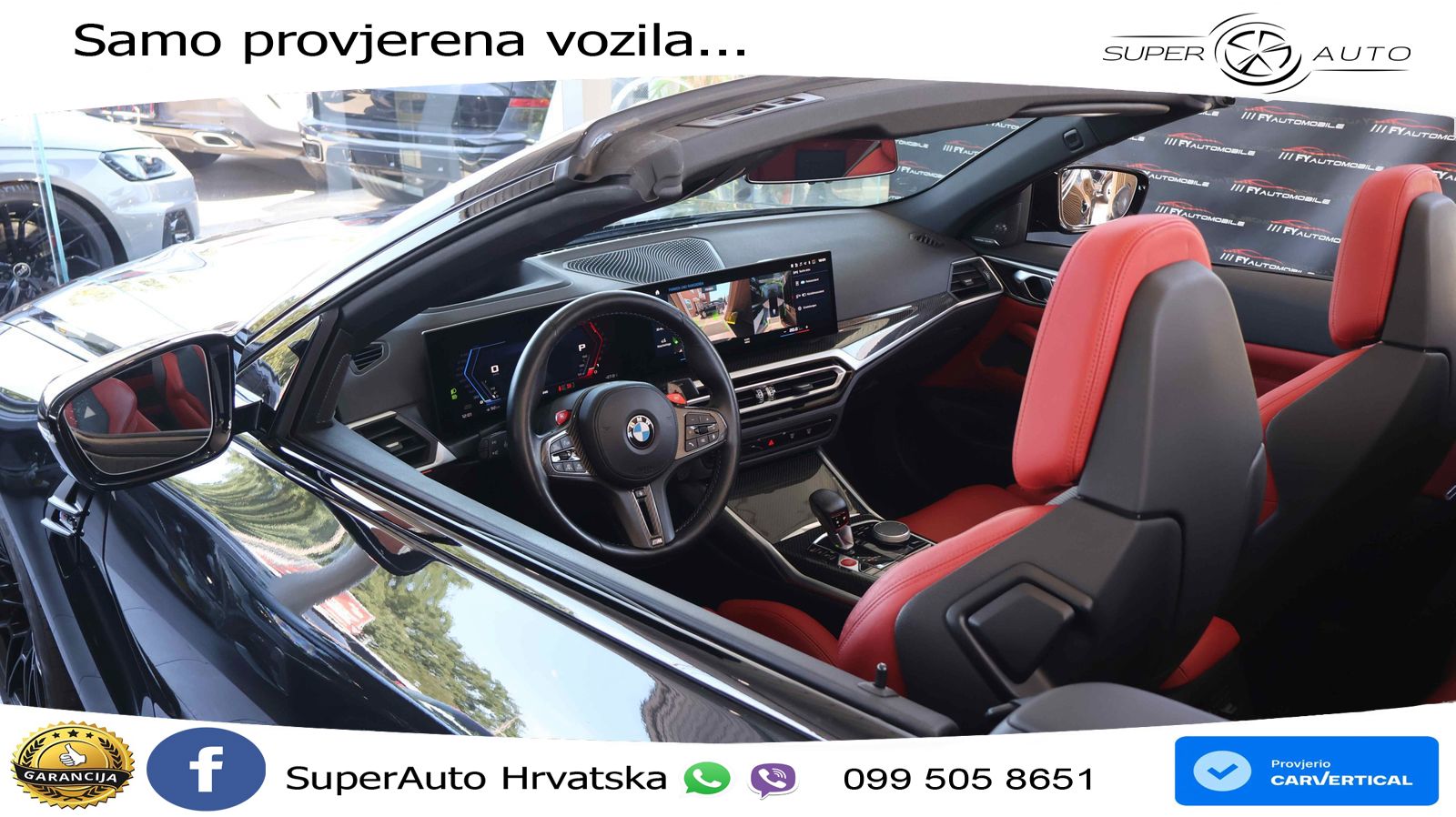 BMW M4 Convertible Competition 3.0 (510 KS) xDrive Steptronic LED+GR SJED+ACC