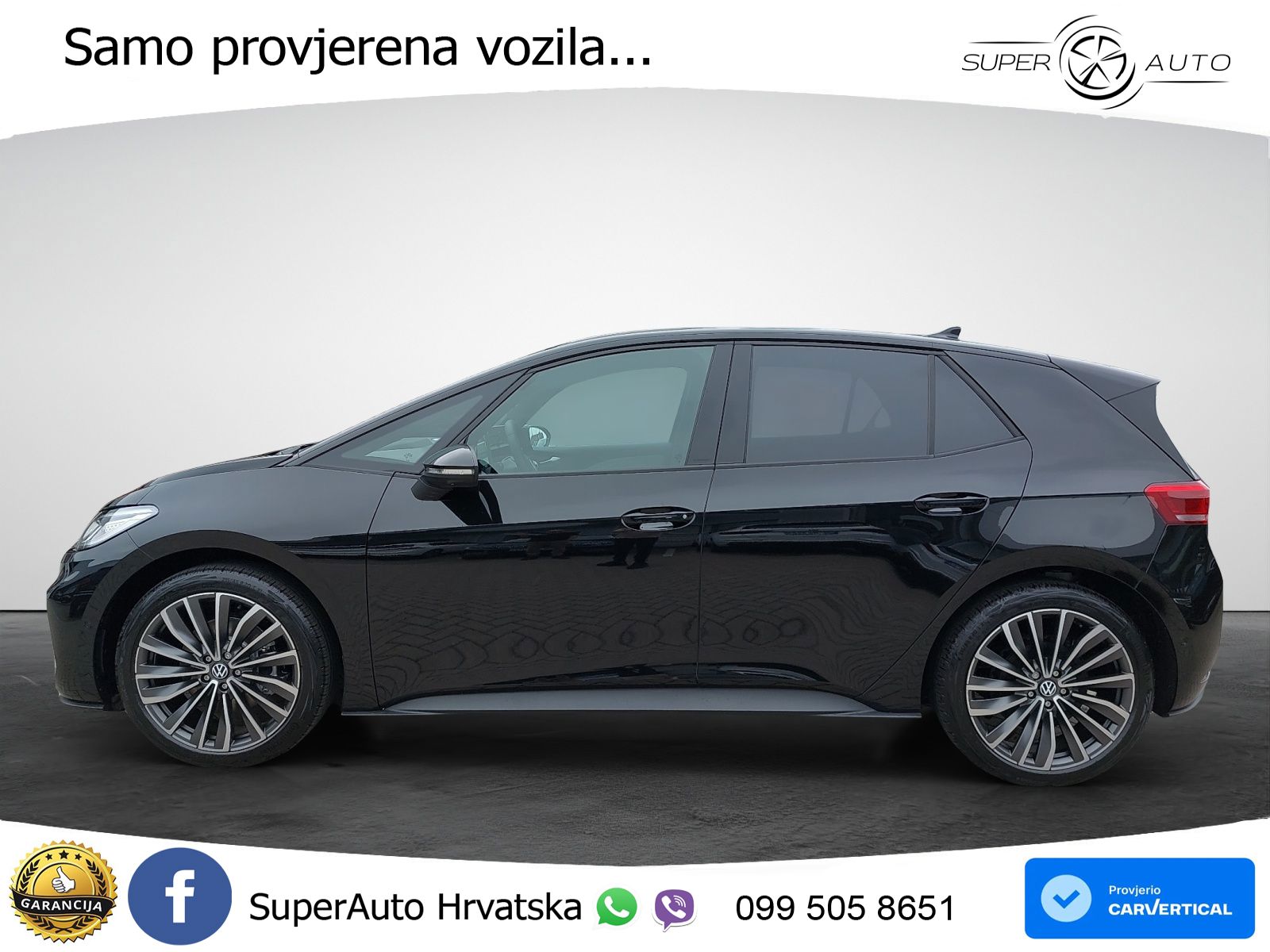 Volkswagen ID.3 Pro 62 kWh (204 KS) LED+GR SJED+ACC