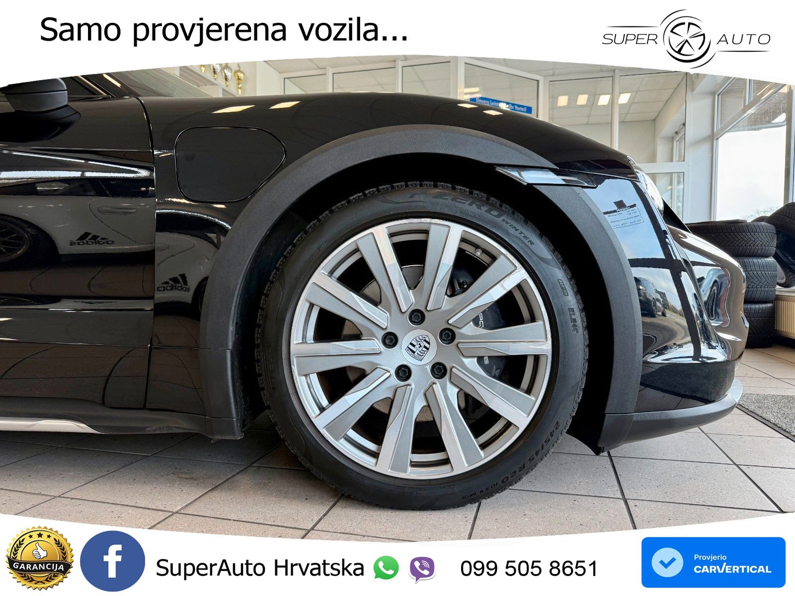Porsche Taycan Cross Turismo 4 93.4 kWh (476 KS)