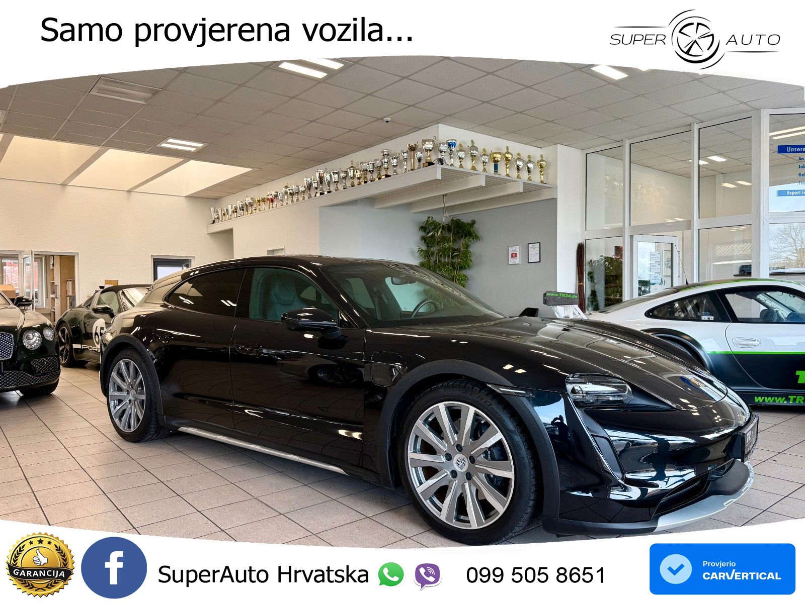 Porsche Taycan Cross Turismo 4 93.4 kWh (476 KS)