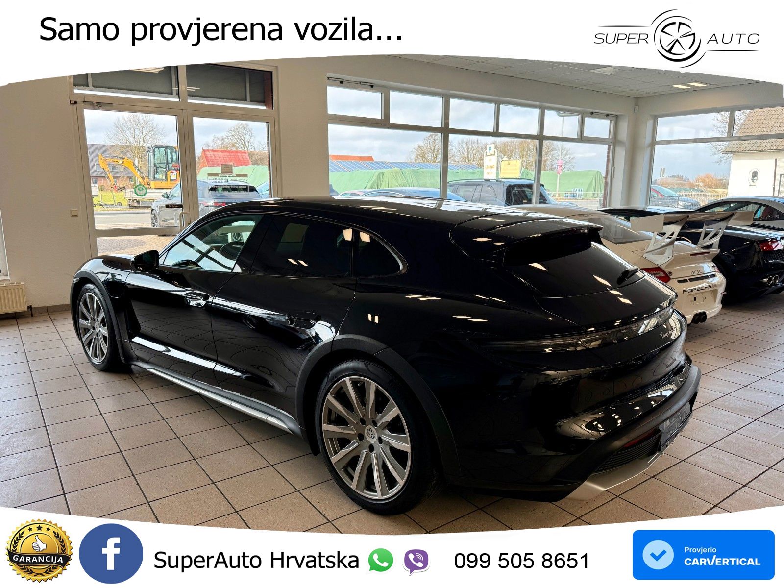 Porsche Taycan Cross Turismo 4 93.4 kWh (476 KS)