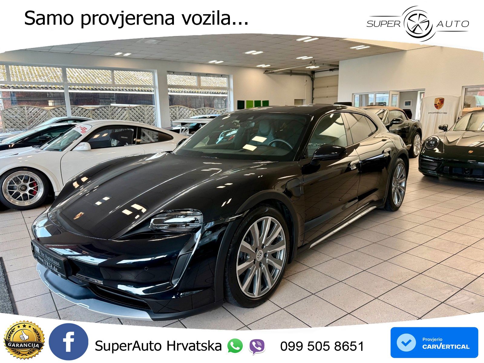 Porsche Taycan Cross Turismo 4 93.4 kWh (476 KS)