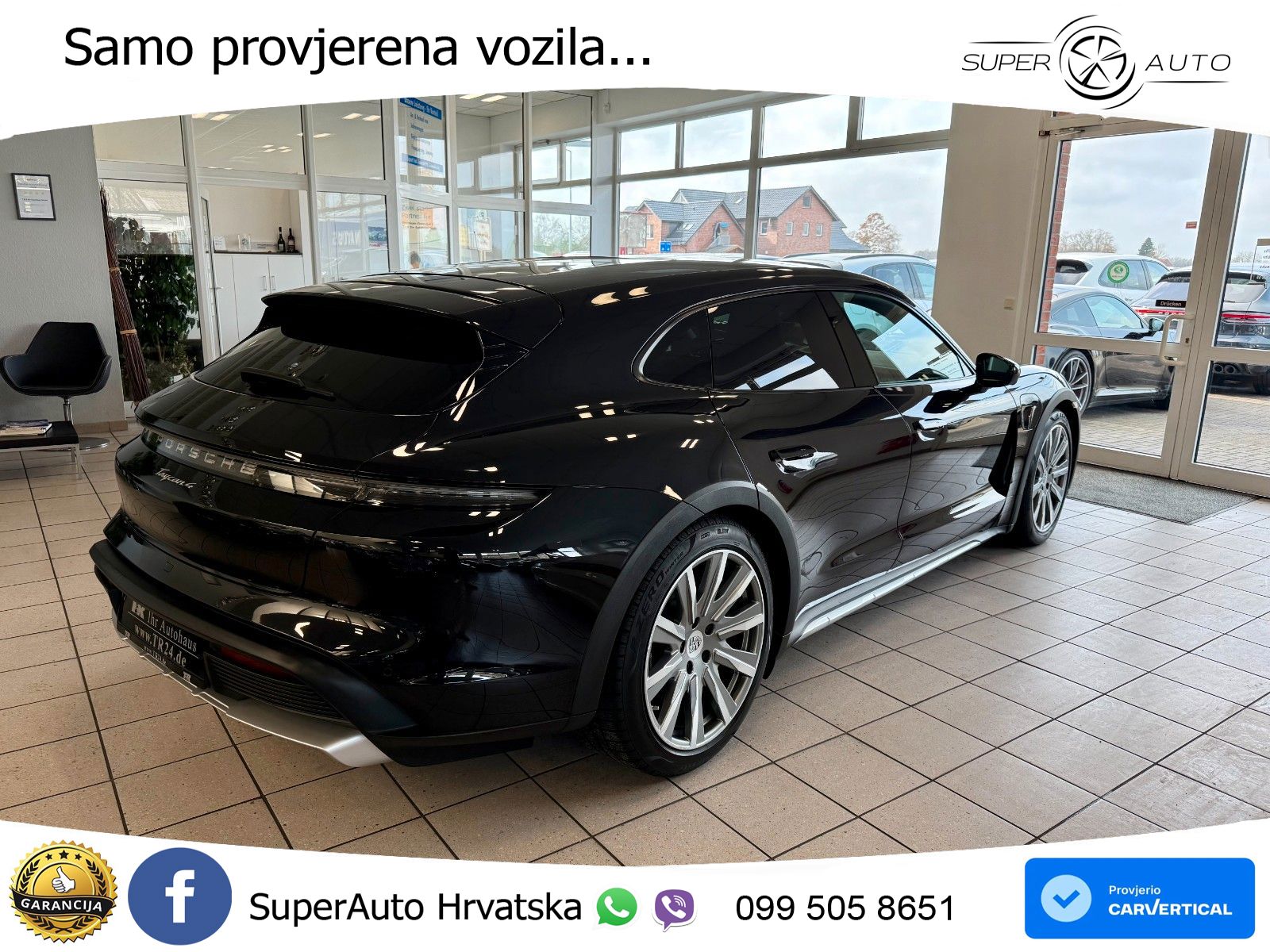 Porsche Taycan Cross Turismo 4 93.4 kWh (476 KS)