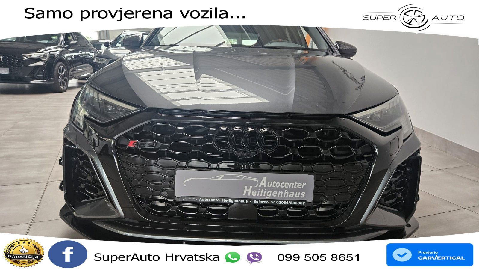 Audi RS3 Sedan 2.5 TFSI (400 KS) quattro S tronic LED+GR SJED+ACC