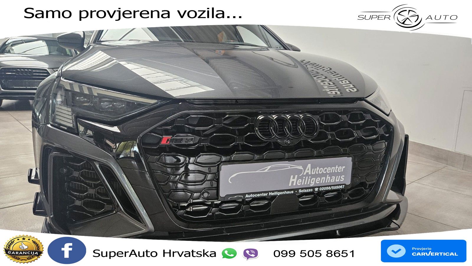 Audi RS3 Sedan 2.5 TFSI (400 KS) quattro S tronic LED+GR SJED+ACC