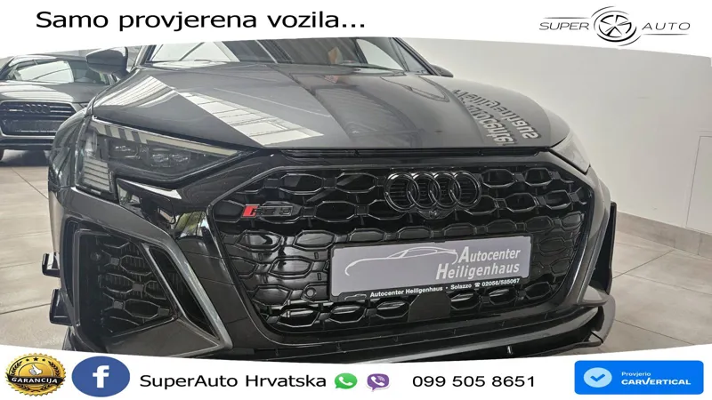 Audi RS3 Sedan 2.5 TFSI (400 KS) quattro S tronic LED+GR SJED+ACC