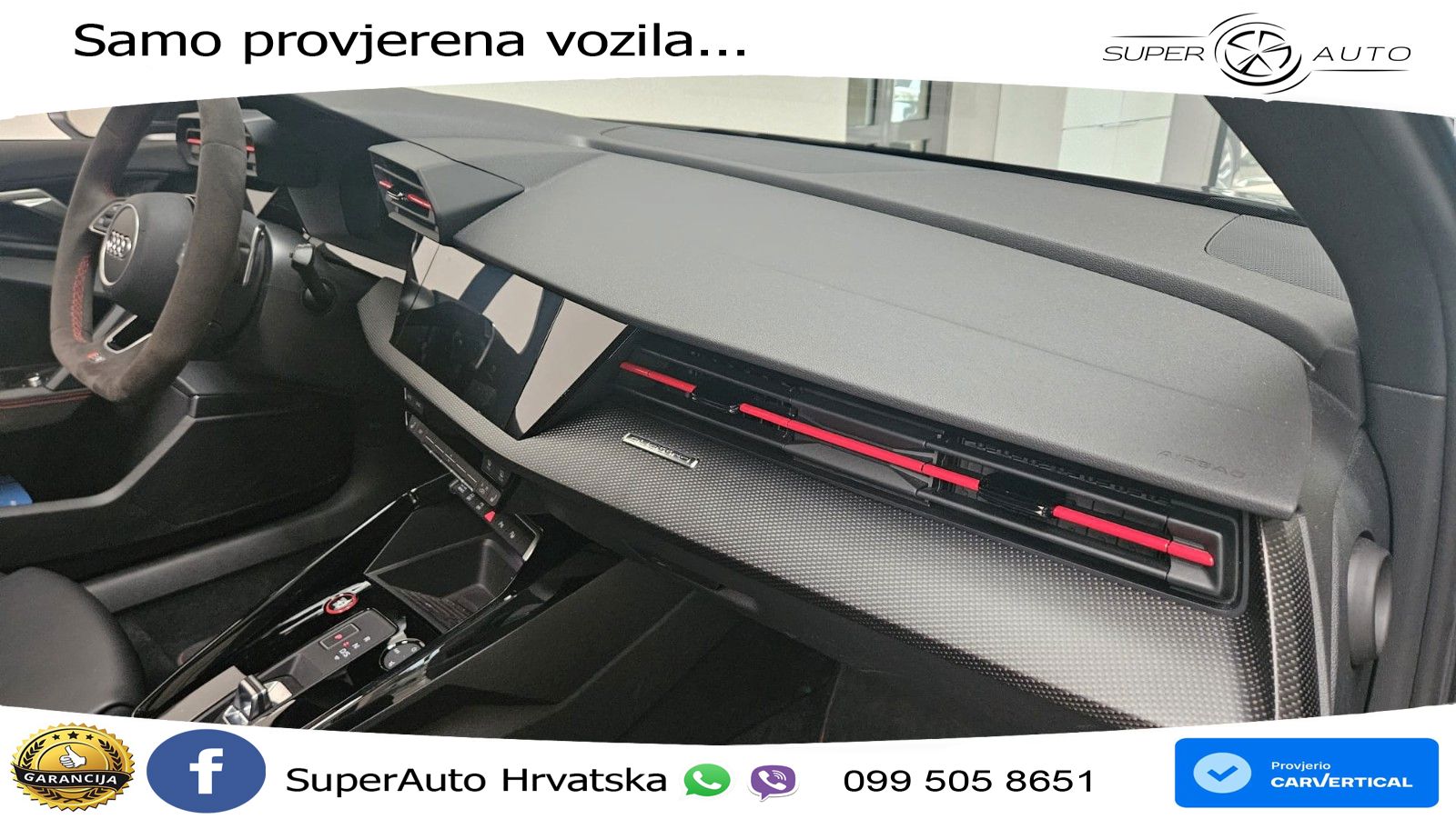 Audi RS3 Sedan 2.5 TFSI (400 KS) quattro S tronic LED+GR SJED+ACC