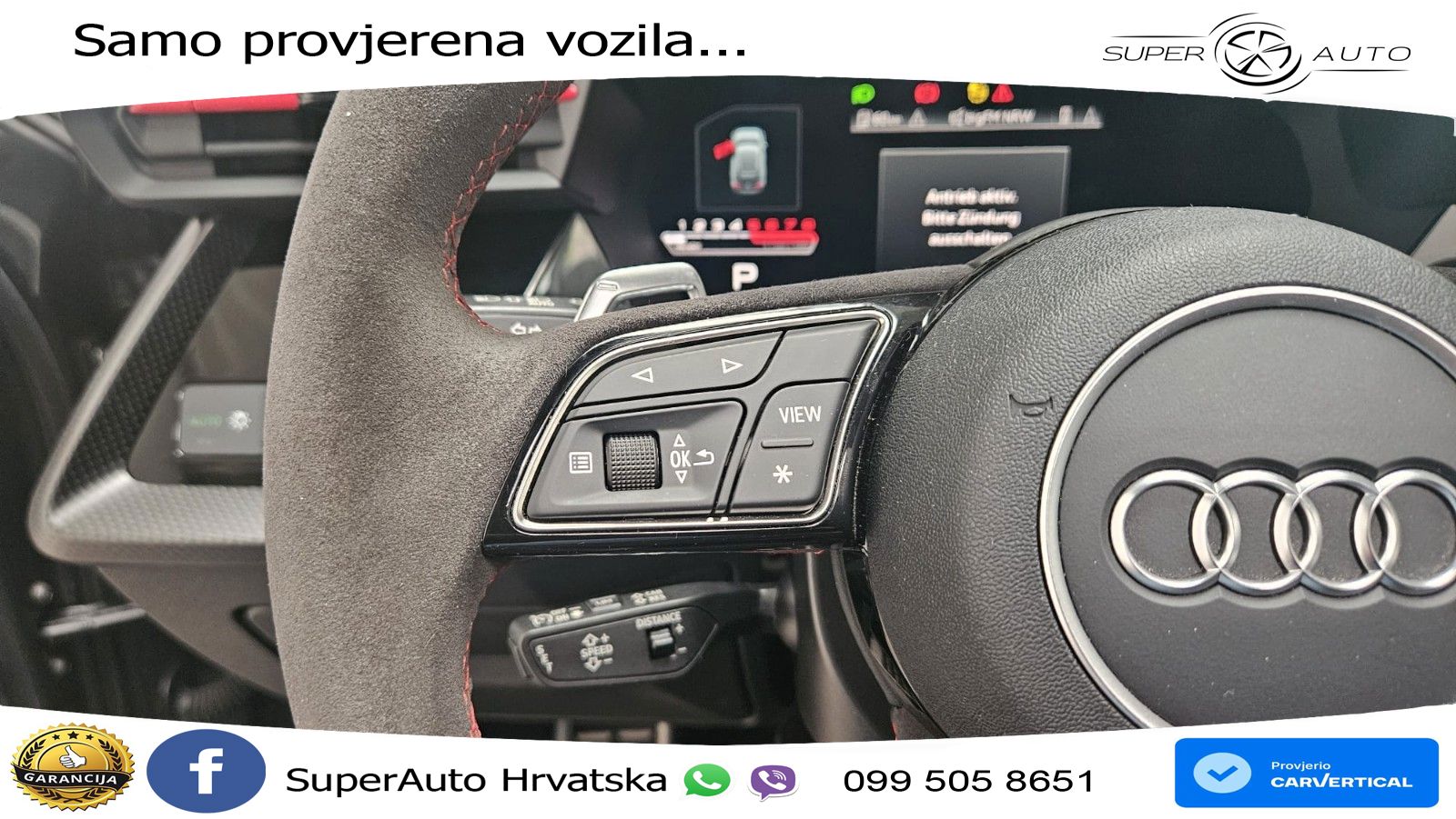 Audi RS3 Sedan 2.5 TFSI (400 KS) quattro S tronic LED+GR SJED+ACC