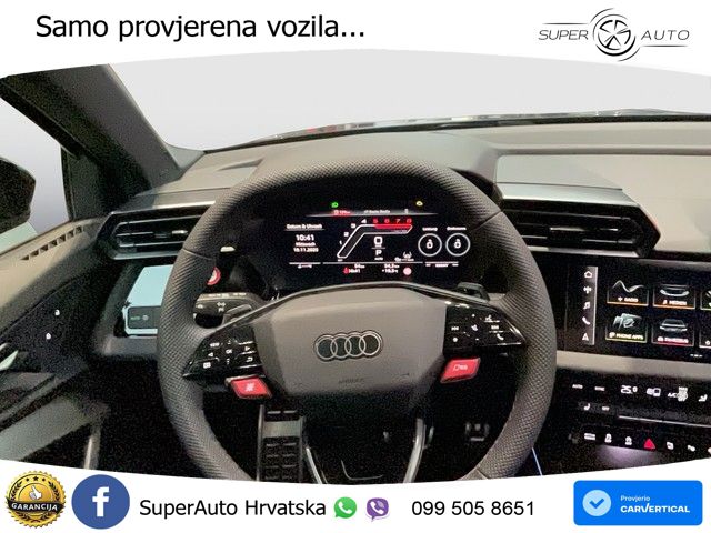 Audi RS3 Sedan 2.5 TFSI (400 KS) quattro S tronic LED+GR SJED+ACC