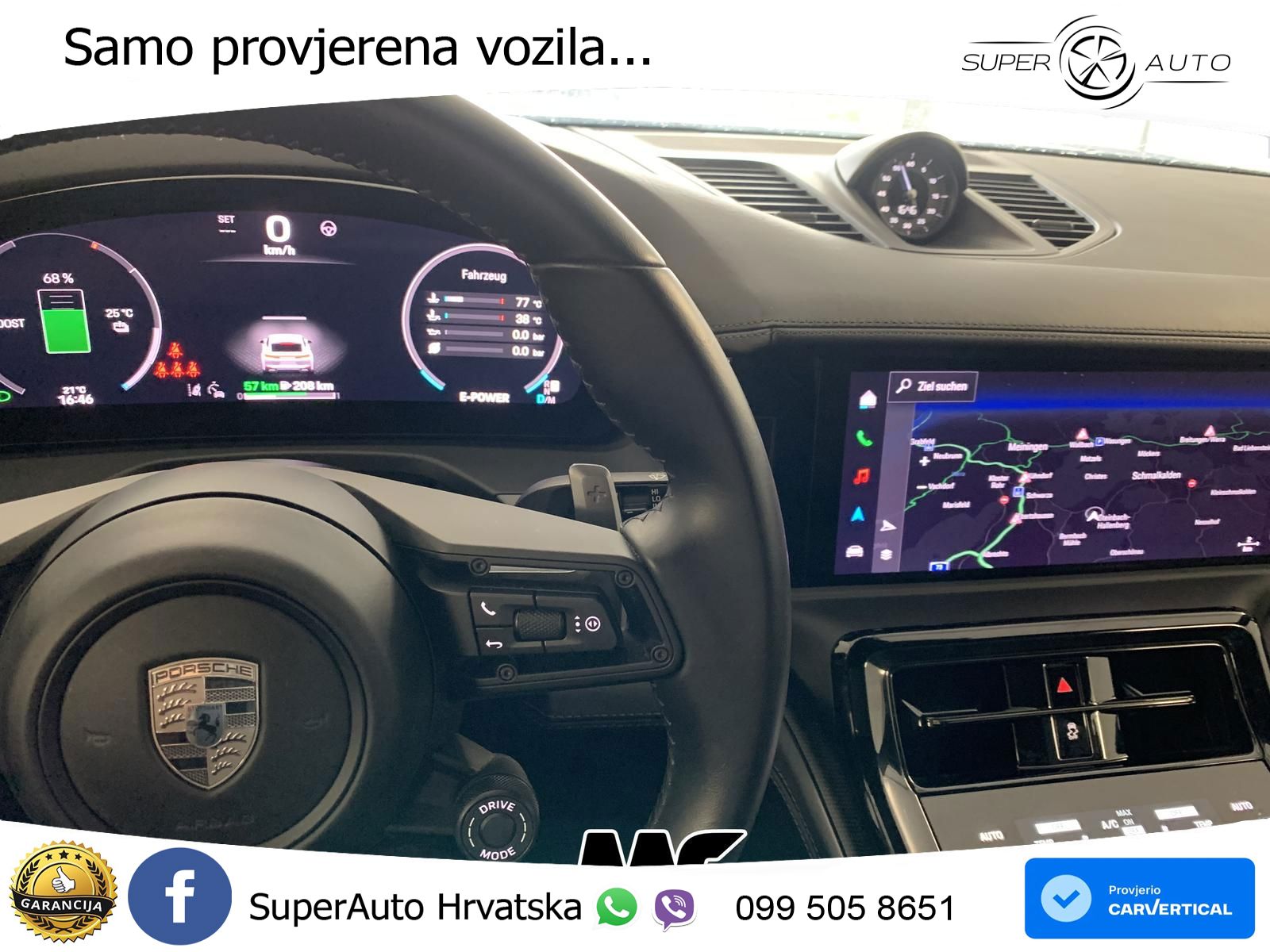 Porsche Panamera Turbo 4.0 V8 (680 KS) E-Hybrid PDK ACC+HEAD+4xGR SJED+360+PANO