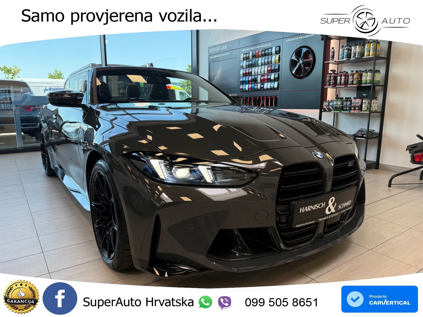 BMW M4 Convertible Competition 3.0 (530 KS) xDrive Steptronic LED+GR SJED+ACC