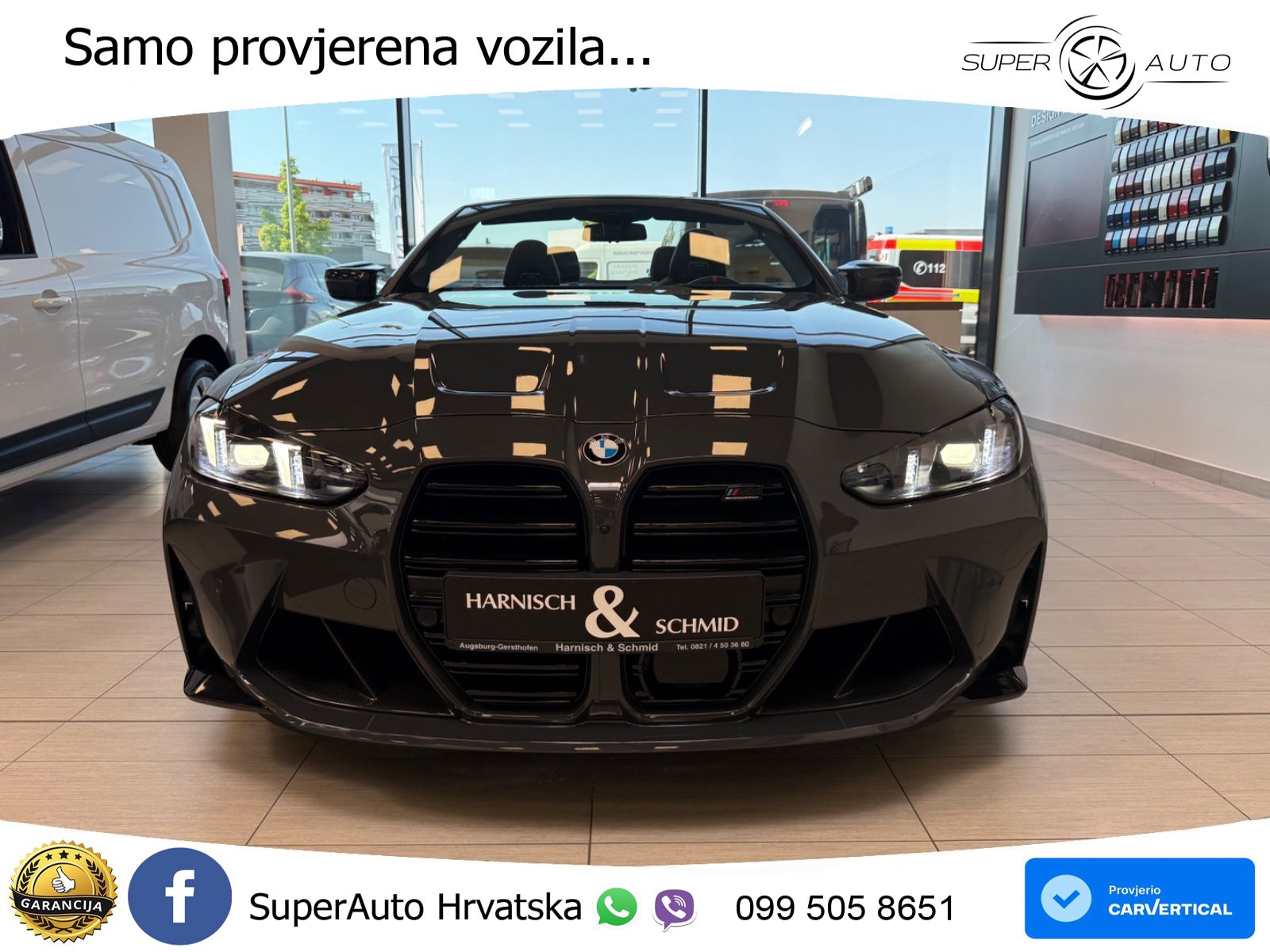 BMW M4 Convertible Competition 3.0 (530 KS) xDrive Steptronic LED+GR SJED+ACC