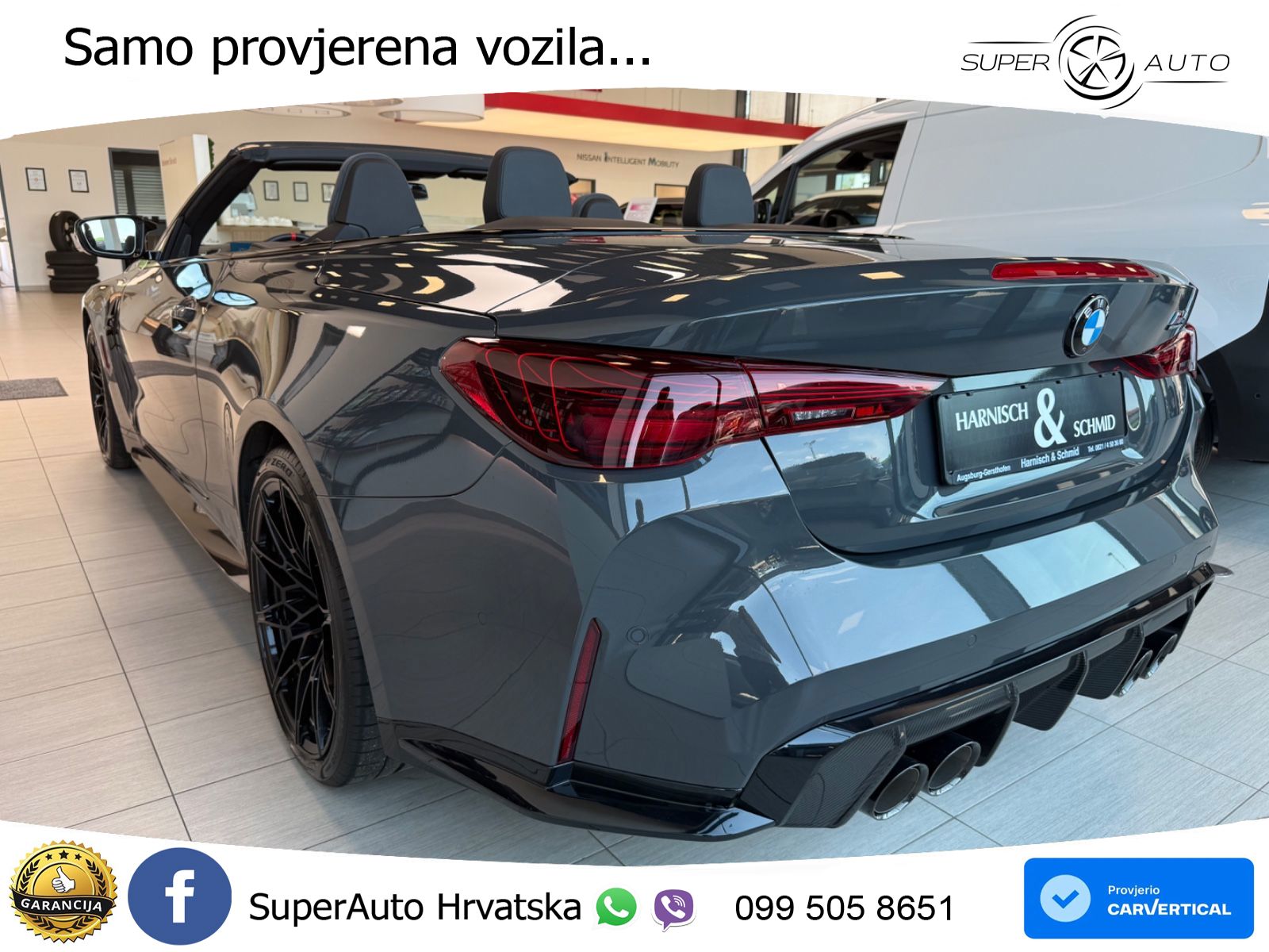 BMW M4 Convertible Competition 3.0 (530 KS) xDrive Steptronic LED+GR SJED+ACC