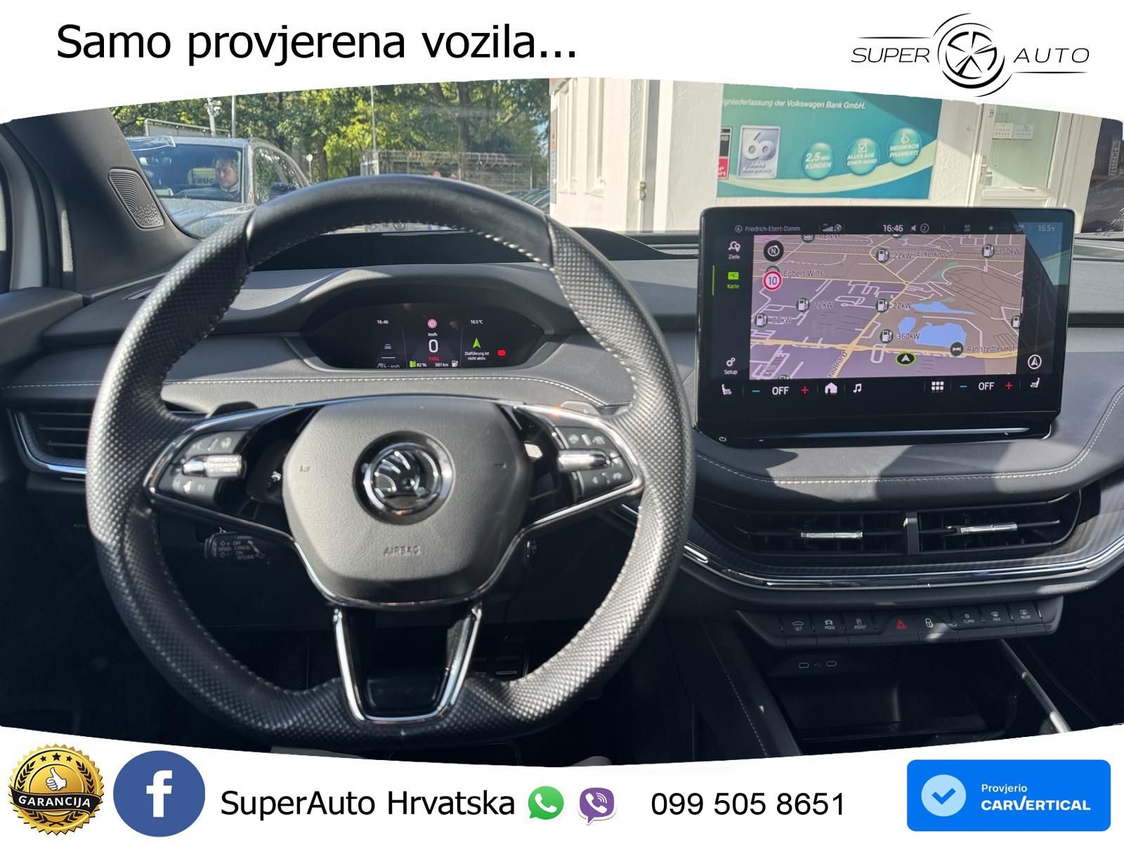 Škoda Enyaq iV 80x 82 kWh (265 KS) AWD SportLine LED+GR SJED+ACC