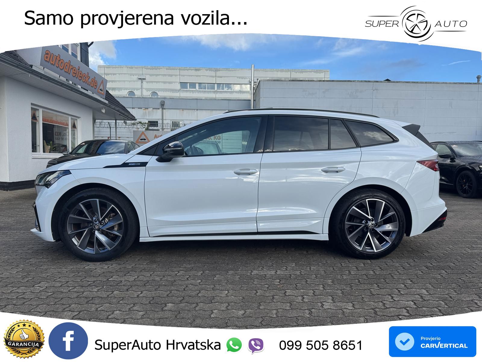 Škoda Enyaq iV 80x 82 kWh (265 KS) AWD SportLine LED+GR SJED+ACC