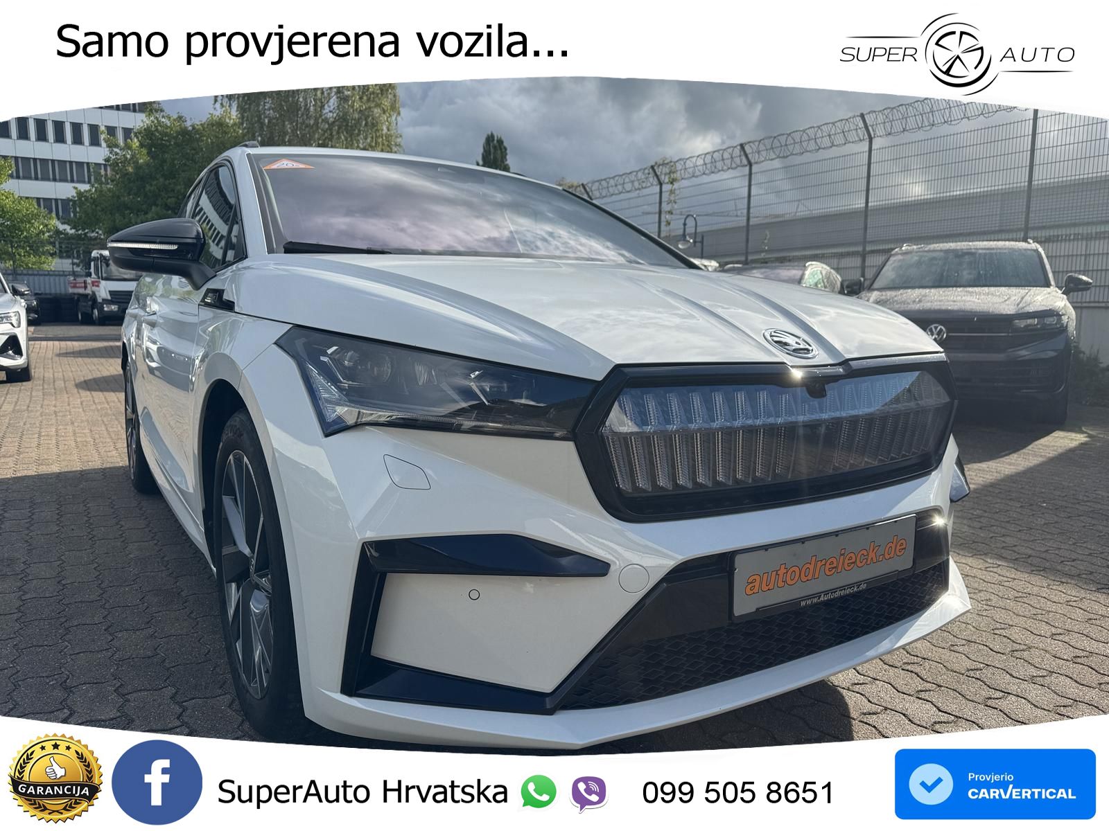 Škoda Enyaq iV 80x 82 kWh (265 KS) AWD SportLine LED+GR SJED+ACC