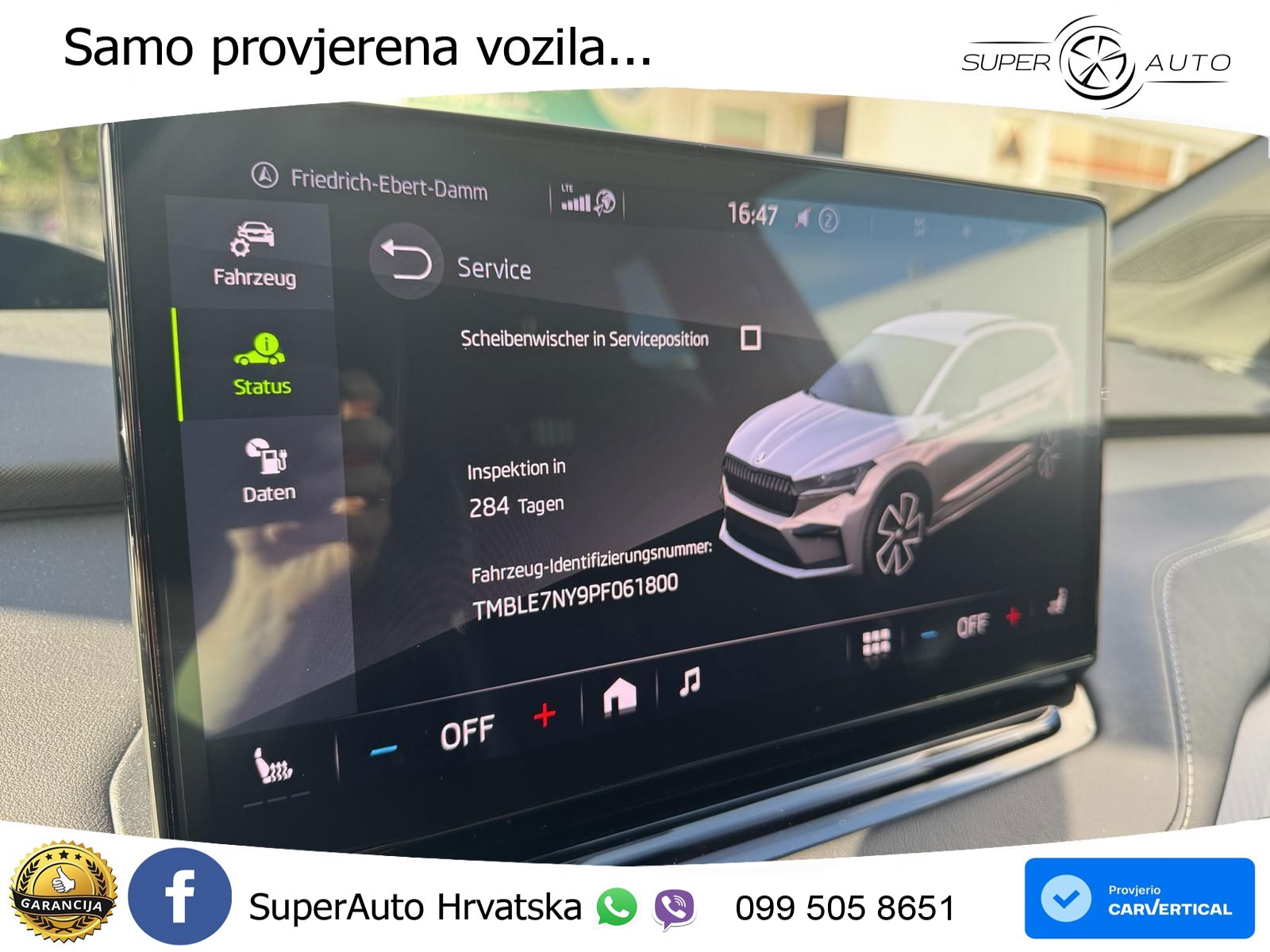Škoda Enyaq iV 80x 82 kWh (265 KS) AWD SportLine LED+GR SJED+ACC