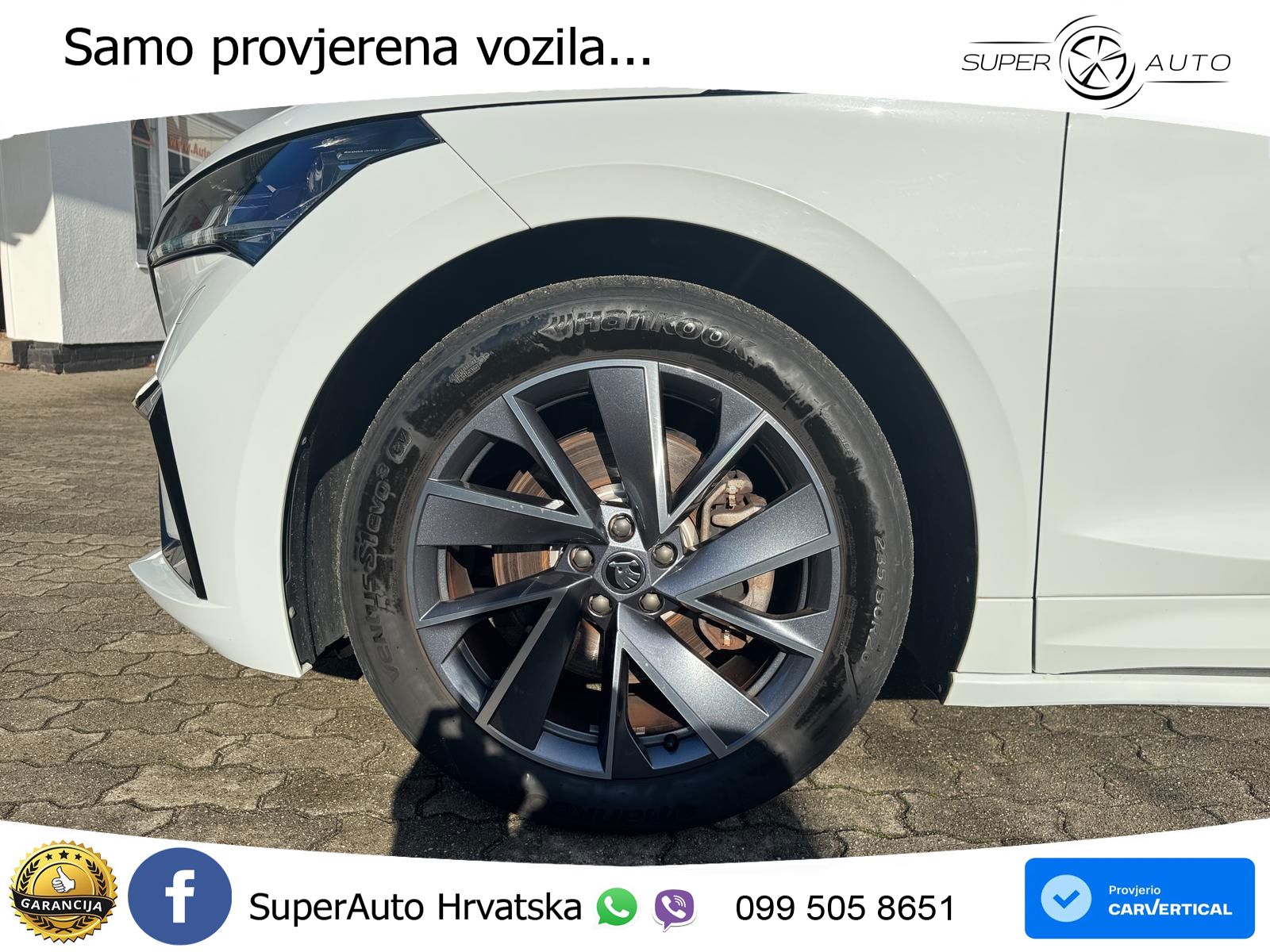 Škoda Enyaq iV 80x 82 kWh (265 KS) AWD SportLine LED+GR SJED+ACC