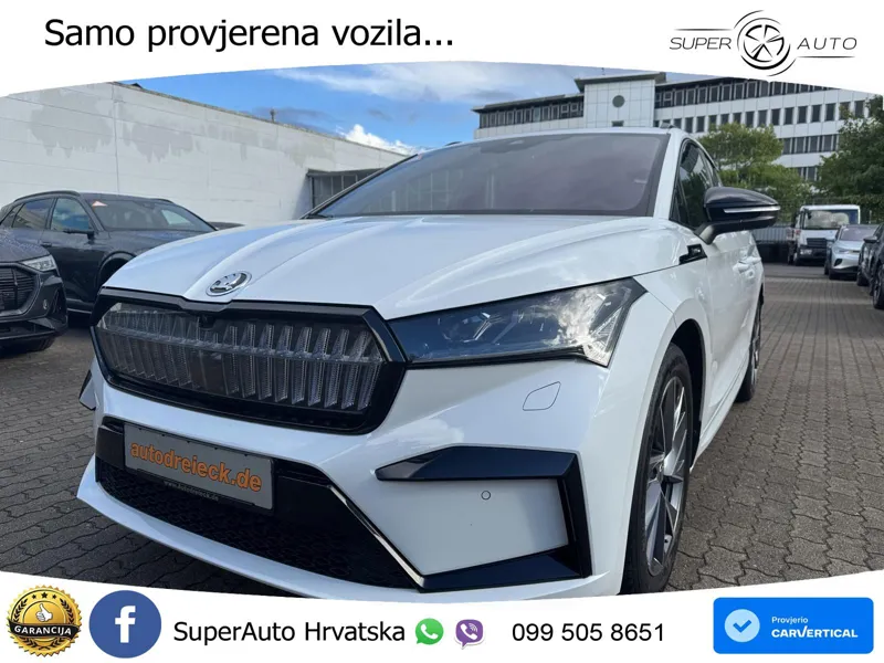 Škoda Enyaq iV 80x 82 kWh (265 KS) AWD SportLine LED+GR SJED+ACC
