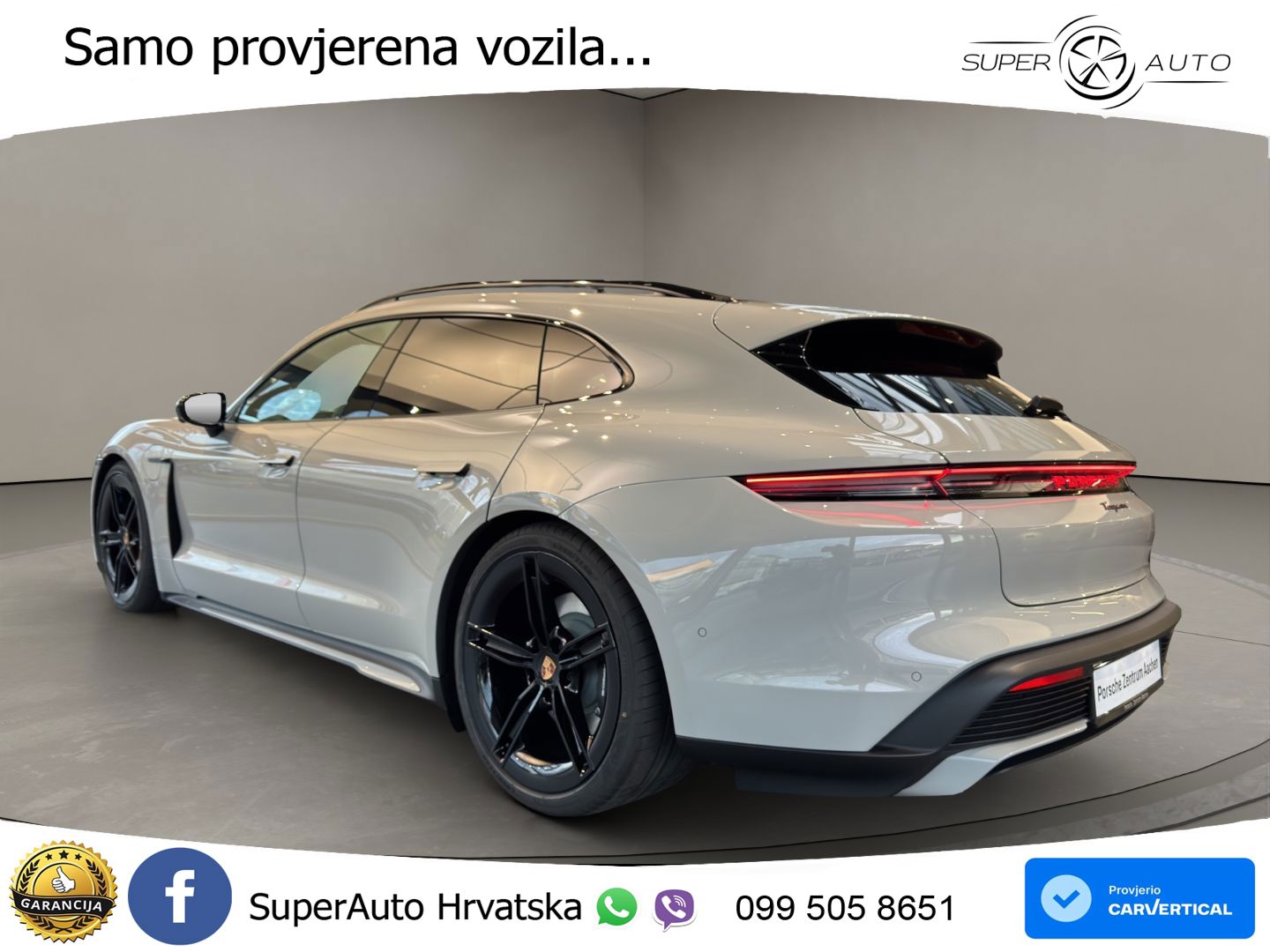 Porsche Taycan Sport Turismo 105 kWh (435 KS)