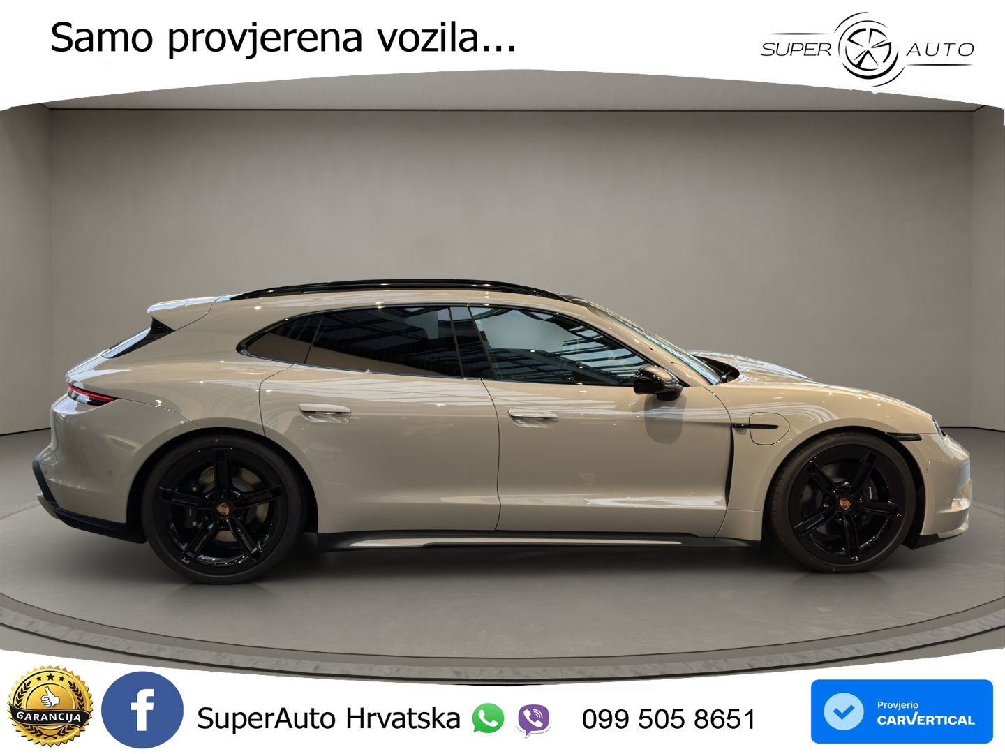 Porsche Taycan Sport Turismo 105 kWh (435 KS)