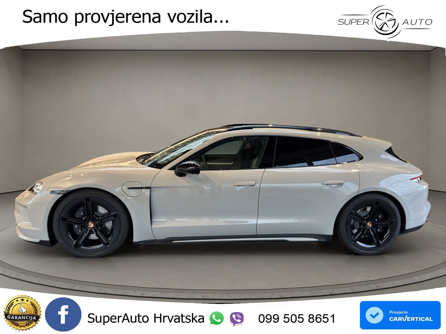 Porsche Taycan Sport Turismo 105 kWh (435 KS)