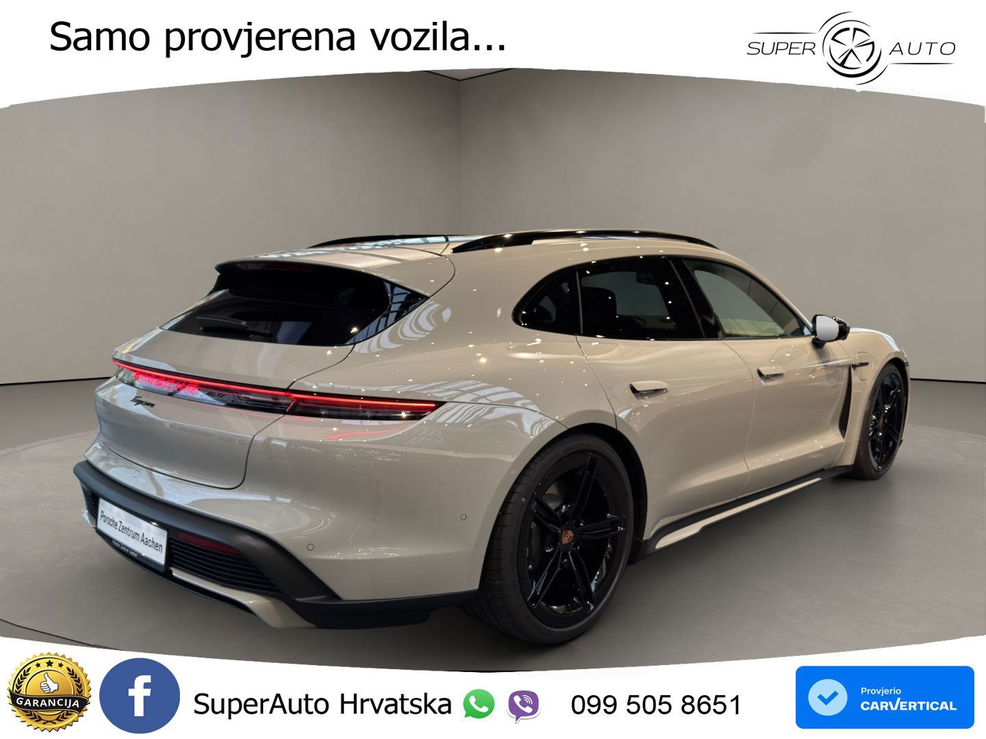 Porsche Taycan Sport Turismo 105 kWh (435 KS)