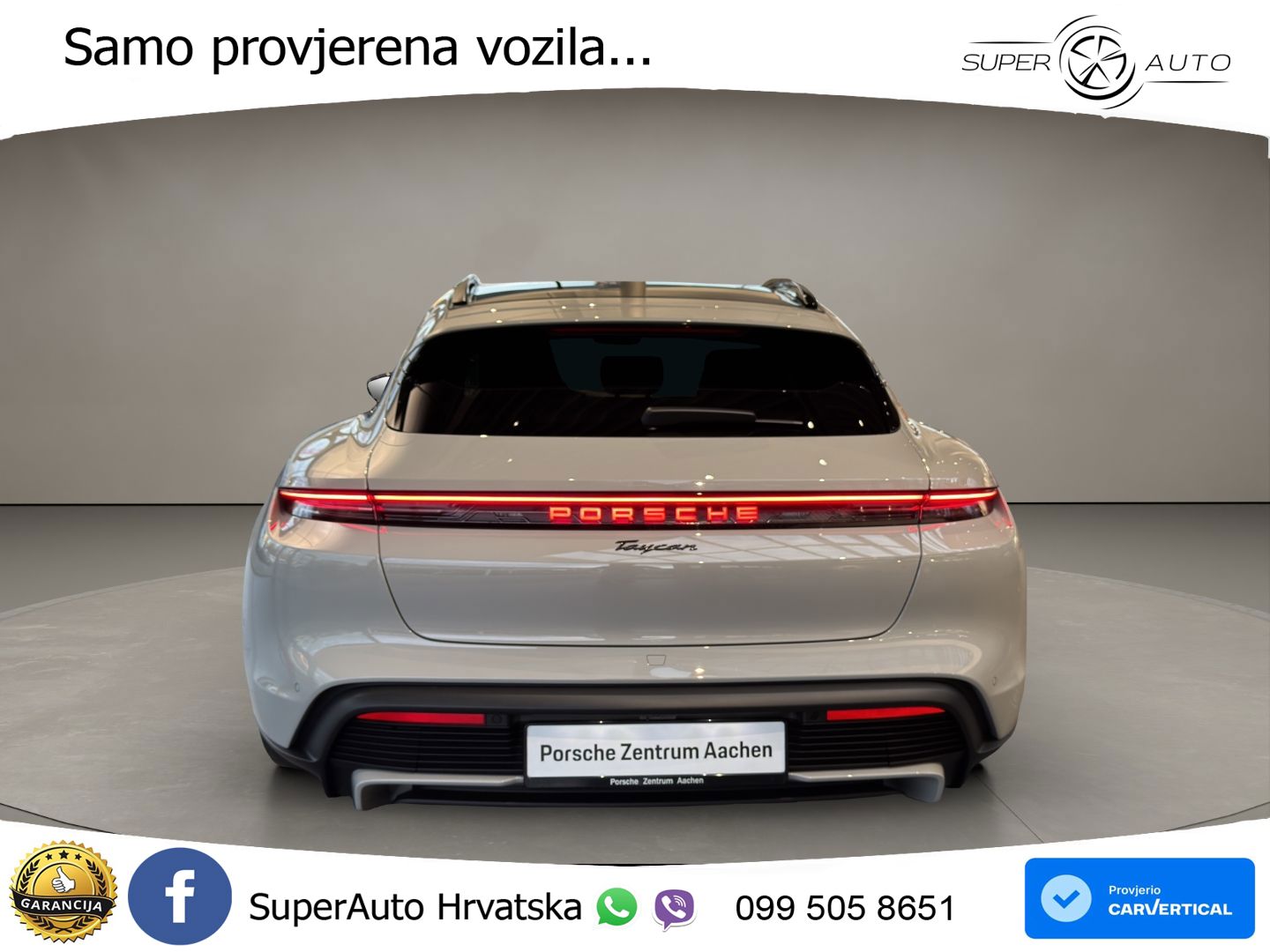 Porsche Taycan Sport Turismo 105 kWh (435 KS)