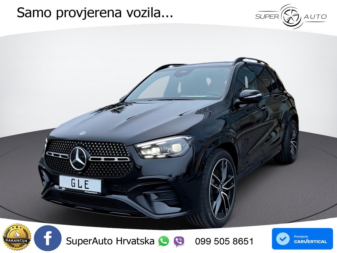 Mercedes GLE 450d (367 KS) EQ Boost 4MATIC 9G-TRONIC AMG LED+GR SJED+ACC