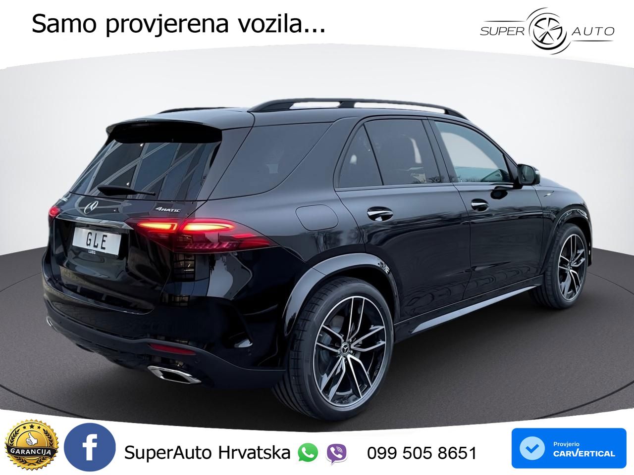 Mercedes GLE 450d (367 KS) EQ Boost 4MATIC 9G-TRONIC AMG LED+GR SJED+ACC