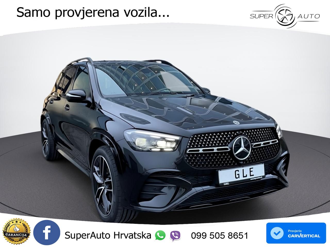 Mercedes GLE 450d (367 KS) EQ Boost 4MATIC 9G-TRONIC AMG LED+GR SJED+ACC