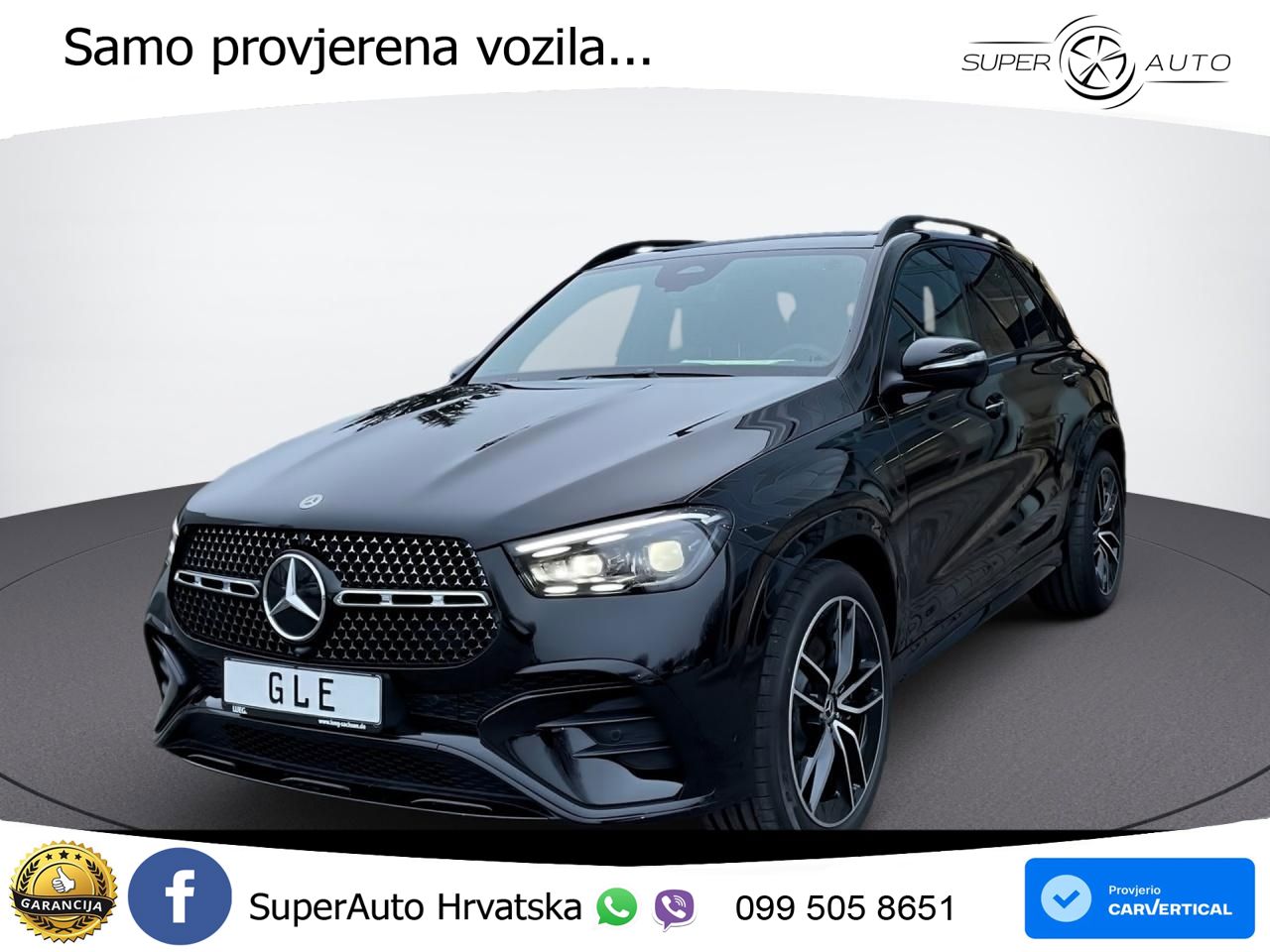 Mercedes GLE 450d (367 KS) EQ Boost 4MATIC 9G-TRONIC AMG LED+GR SJED+ACC